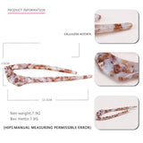 BALL HAIR STYLING FIXER LEOPARD PRINT USHAPED CLIP_CWAHA4213