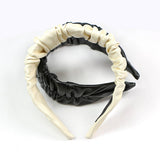 RETRO WIDE BRIMMED PLEATED HEADBAND_CWAHA0980