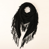 Wome Warm Triangle Scarfcashmere Knit_Cwasc2703