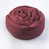 SOLID COTTON LINEN SCARF FOR WOMEN SUMMER SUN PROT_CWASC1451