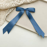 DOUBLE LAYER BOW RIBBON TASSEL HAIR ACCESSORIES_CWAHA4161