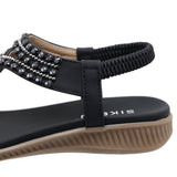 CRYSTAL BEADED DECORATIVE PINCH TOE SANDALS_CWSHS0507