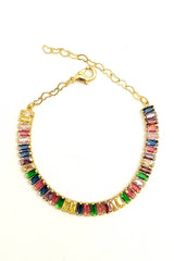 MULTICOLOR ZIRCON BRACELET_CWAJE0466