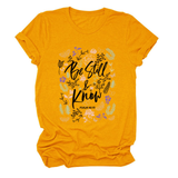 Womens Faith Tee, Be Still And Know_Cwtts1480