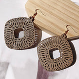 SIMPLE AND FASHIONABLE HOLLOW WATER DROP EARRINGS_CWAJE1572