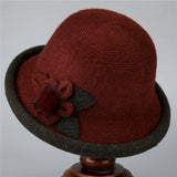 AUTUMN AND WINTER FASHION LEISURE WARM BUCKET HAT_CWAH1791