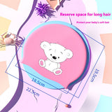 GIRLS SILICONE SWIM CAP CUTE CARTOON XL_CWMM6780