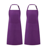 Cwmm1811_Work Anti-Fouling Household Apron With Pocket