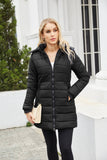 Waterproof Cotton-Padded Jacket With Removable Cap