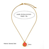 OCEAN SHELL NECKLACE WITH STARFISH SHRIMP_CWMM8856