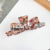 Vintage Acetate Hair Claw Bowknot Elegant Clip_Cwaha1504