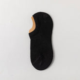 LIGHTWEIGHT BREATHABLE SOLID COLOR SPORTS SOCKS_CWMS2025