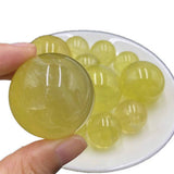 BRAZILIAN CITRINE CRYSTAL BALL DECOR_CWMM8125