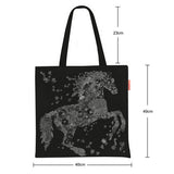 STUDENT CANVAS TOTE BAG SPACIOUS DESIGN_CWAB5138