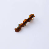 Wavy Acetate Hair Clip Simple Chic Side Bang Pin