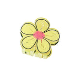 FLOWER GRAFFITI HAIR CLAW CUTE VERSATILE UPDO CLIP_CWMM5002