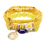 BOHEMIAN MULTI LAYERED EVIL EYE BRACELET_CWAJE2214