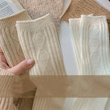 Women'S Wool Socks Warm Women'S Mid-Calf Socks_Cwms1123