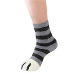 Women Home Padded Warm Coral Velvet Socks_Cwms0333