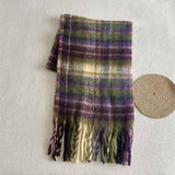 COLORBLOCK PLAID FAUX CASHMERE SCARF FOR WINTER_CWASC2320