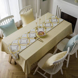 NORDIC JACQUARD TASSEL SIDEBOARD TABLECLOTH_CWMM1013