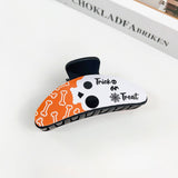 GOTHIC HALLOWEEN CLAW CLIP PUMPKIN GHOST DESIGN_CWAHA1443