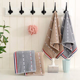 HOUSEHOLD STRIPED COTTON ABSORBENT TOWEL SOFT GIFT_CWMM2317