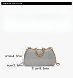 FINE GLITTER CLUTCH DRESS LADY EVENING BAG CLUTCH_CWAB3258