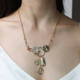 FASHION DESIGN MULTI ELEMENT PENDANT NECKLACE_CWAJE2834