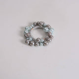 PEARL HAIR TIE BOHO BUN HOLDER FOR WOMEN_CWAHA6762