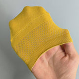 MESH SOLID NO SHOW SOCKS FOR BREATHABLE SUMMER_CWMS068