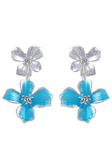 FLOWER DESIGN EARRINGS_CWAJE0460