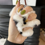 CUTE CALF CAR KEYCHAIN BAG PLUSH PENDANT GIFT_CWMM2526