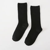 AUTUMN AND WINTER RETRO MID CALF SOCKS_CWMS0986