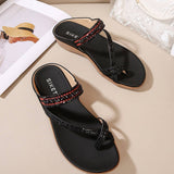 CROSS STRAP COMFORTABLE CASUAL SANDALS SLIPPERS_CWSHS0529