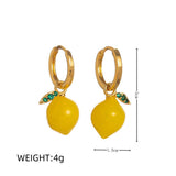 FRESH FRUIT VEGGIE 18K GOLD PLATED EARRINGS_CWAJE5067