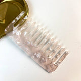 Tortoiseshell Acetate Comb Vintage Anti-Static_Cwmm6403