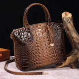 CROCODILE PATTERN HANDBAG SHOULDER BAG_CWAB0571