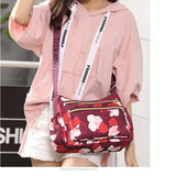 Multilayer Printed Backpack Shoulder Crossbody Bag_Cwasc1764