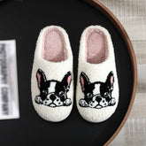 CARTOON PET CUTE EMBROIDERED COTTON SLIPPERS_CWSHS0872