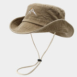 Washed Uv Protection Hat For Hiking Fishing_Cwah3841