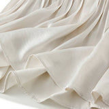 PLEATED HIGH WAIST MIDI SKIRT WITH FISHTAIL DESIGN_CWBMS0342