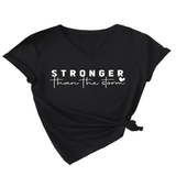 BASIC V NECK TEE FOR WOMEN SOFT AND STYLISH_CWTTS1470