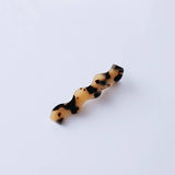 Wavy Acetate Hair Clip Simple Chic Side Bang Pin