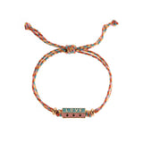 BOHO COLORFUL LOVE PENDANT GOLD PLATED JEWELRY_CWMM6967