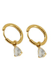 18K Gold Plated Stainless Steel Earrings_Cwaje0382