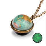Cwaje2502_Luminous Double-Sided Universe Starry Sky Necklace