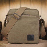SIMPLE LEISURE TRAVEL CANVAS BAG SHOULDER BAG_CWAB1272