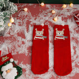 CHRISTMAS SOCKS ELK OLD MAN SOCKS_CWMS0625