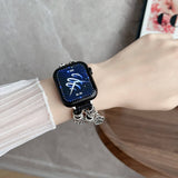 IWATCH9 1 SE DOG PAW ORNAMENT GENUINE LEATHER STRAP_CWWW0060